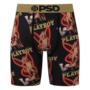 PSD Men's Multicolor Playboy Playmates Boxer Briefs Small Underwear - 324180005-MUL-S