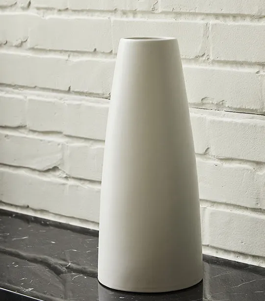 Pure White Matte Ceramic Vases