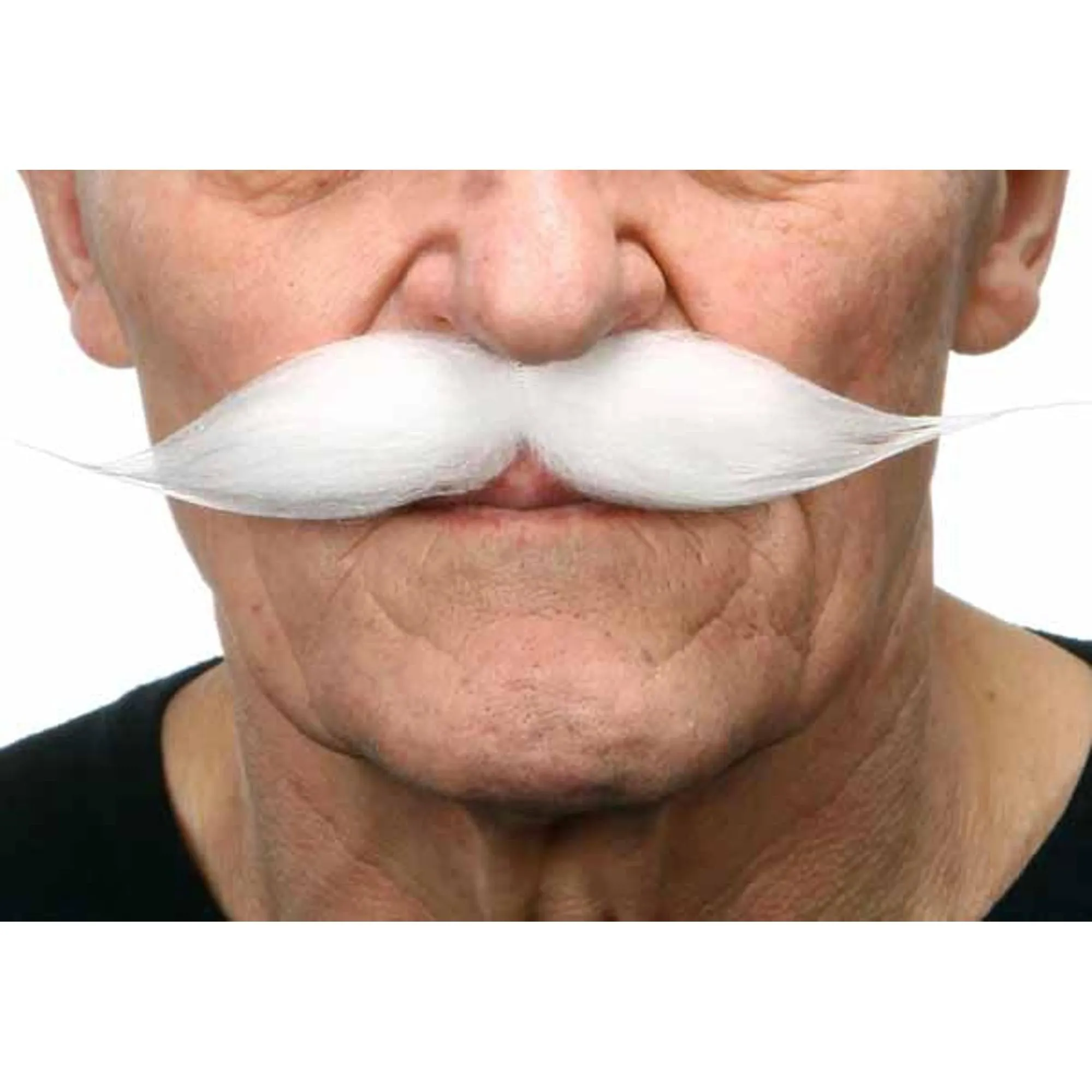 Pure White Moustache