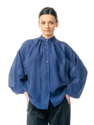 Purple Touch Silk Shirt