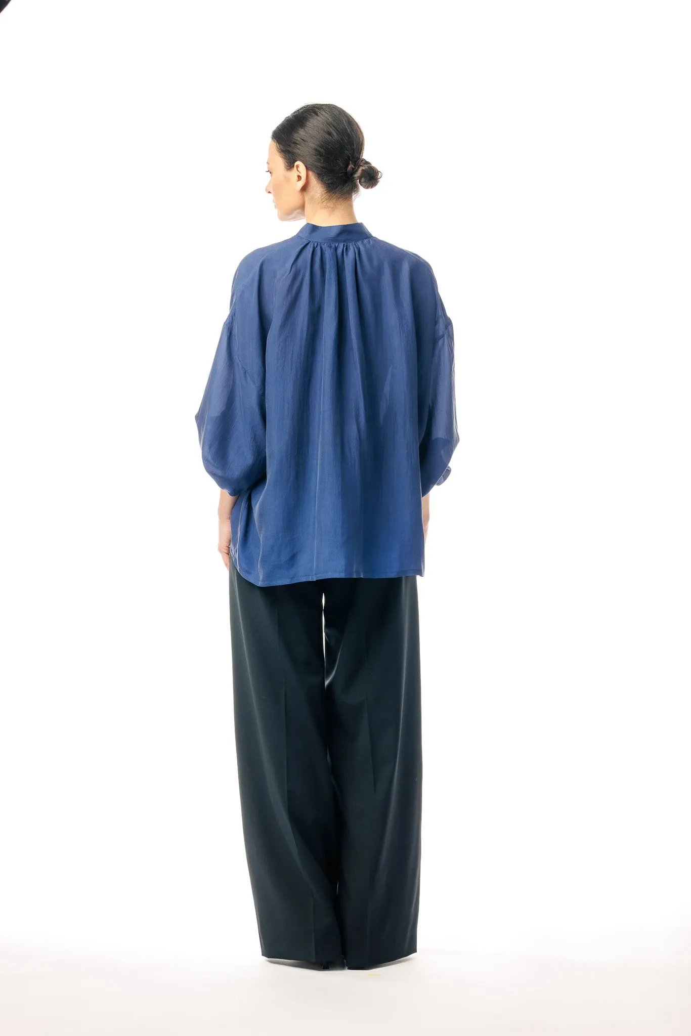 Purple Touch Silk Shirt