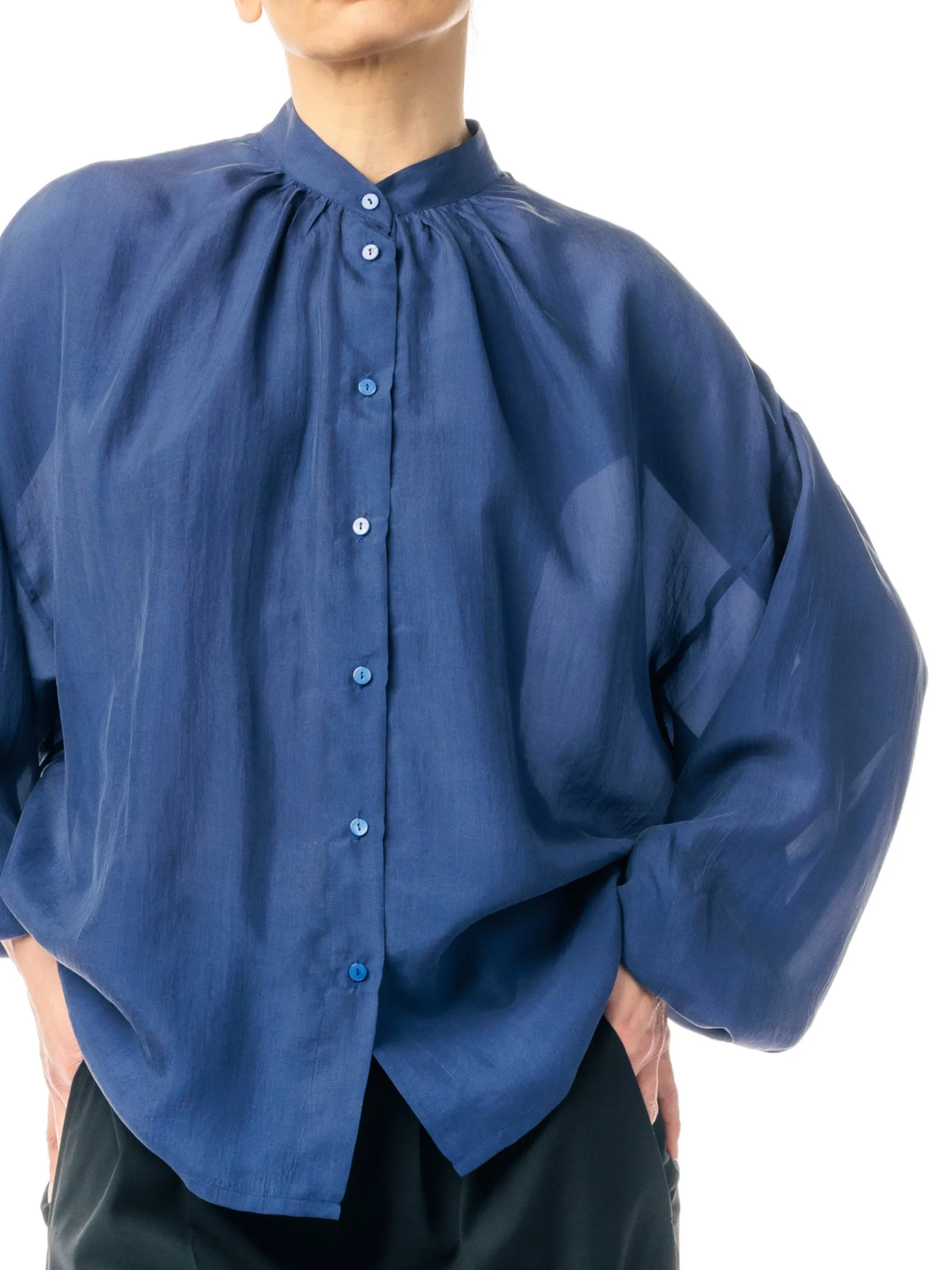 Purple Touch Silk Shirt