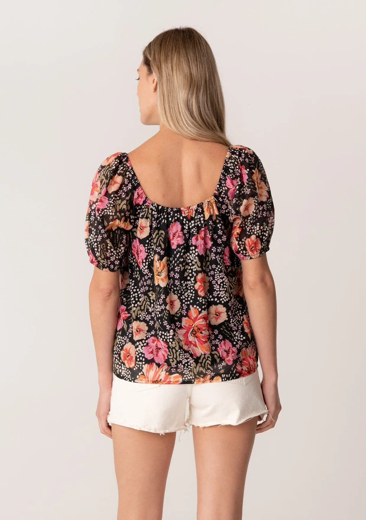 Rowena Puff Sleeve Top