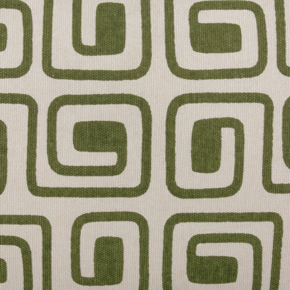 Safara Printed Cushion Olive