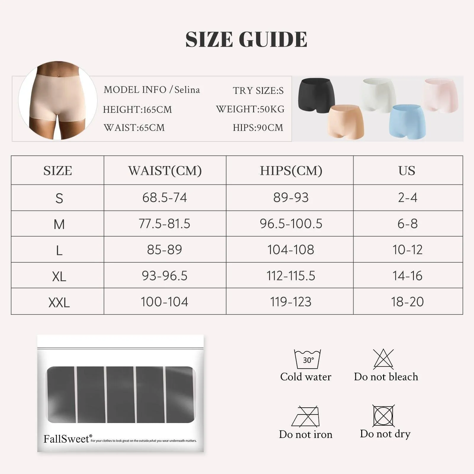 Seamless Boy Shorts Underwear for Women