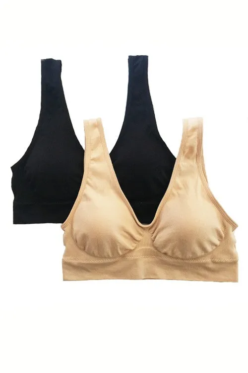 Seamless bra