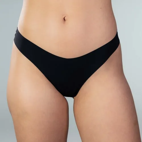 Seamless Thong Black