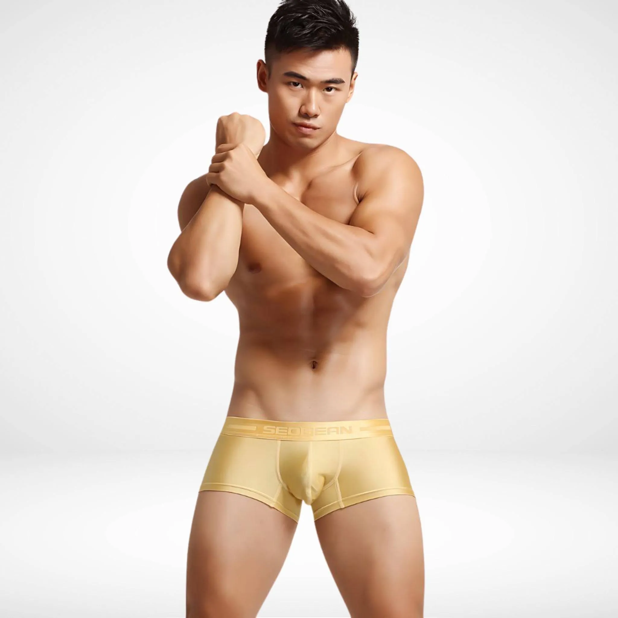 SeoBean Stretch Boxer Briefs