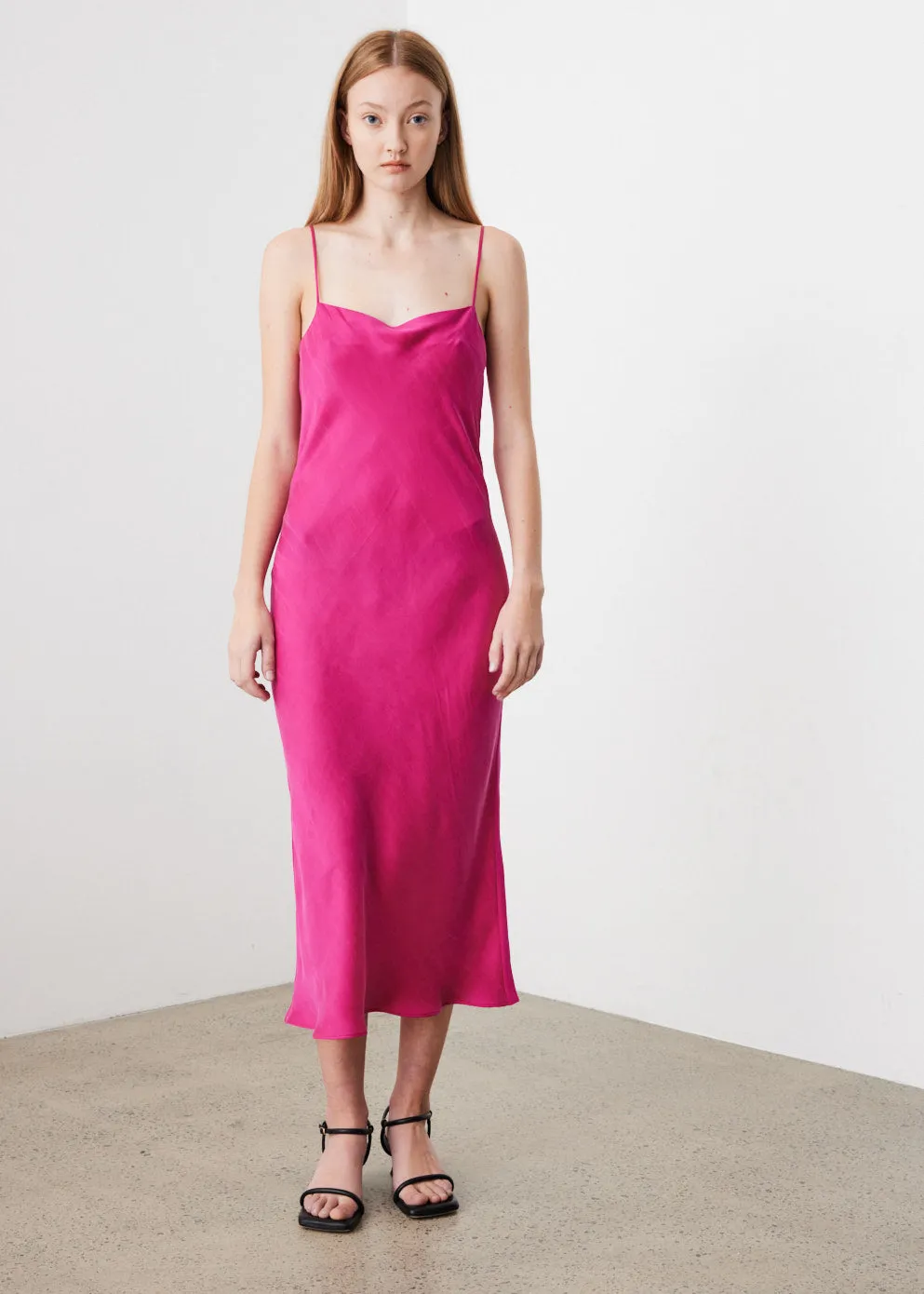 Slip Midi Dress