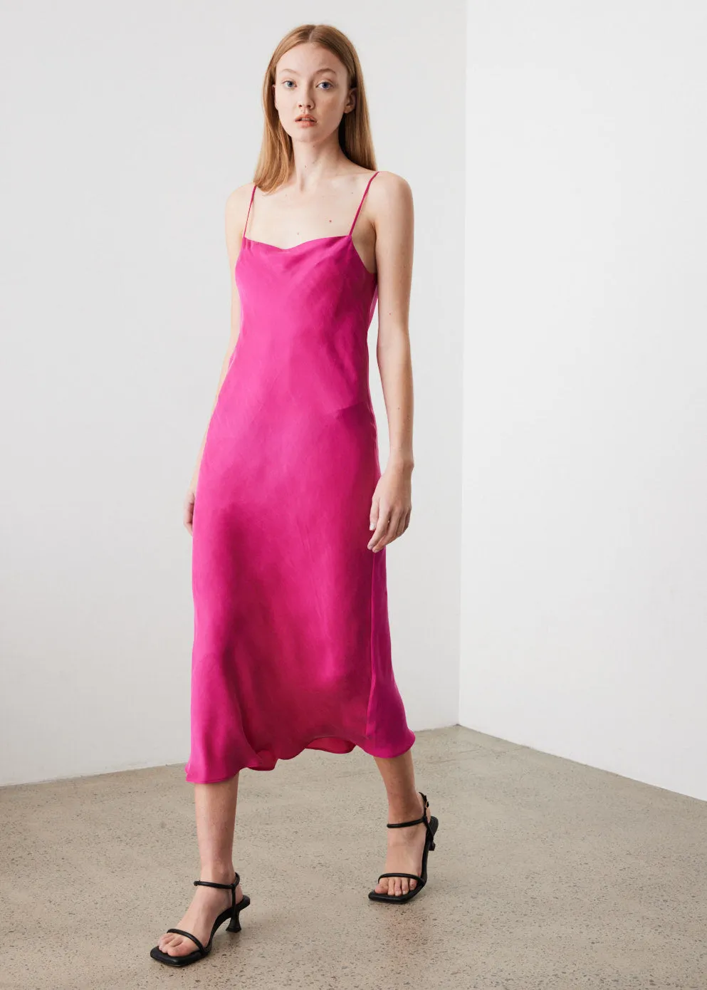 Slip Midi Dress