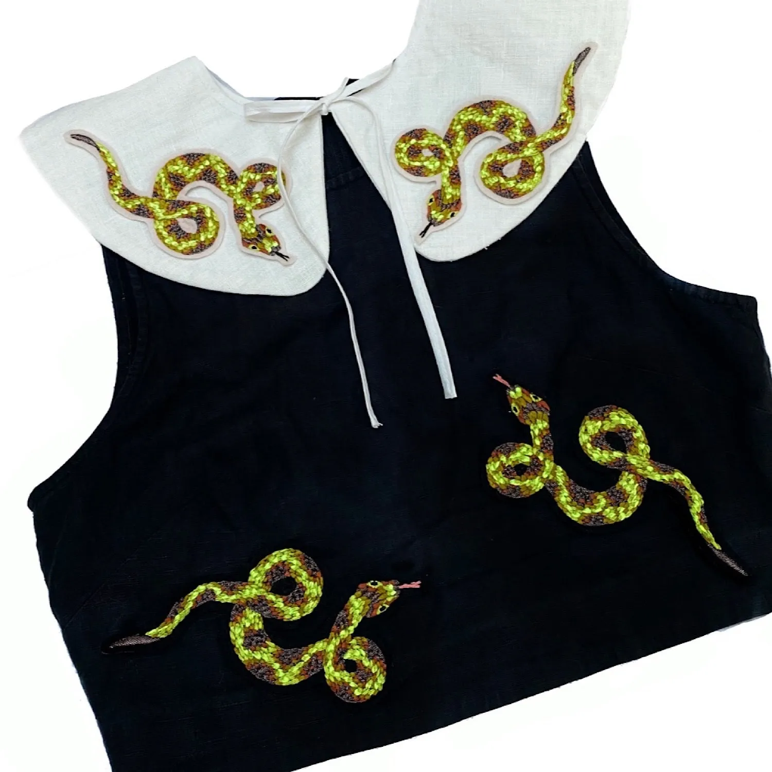 Snake Embroidered Patch