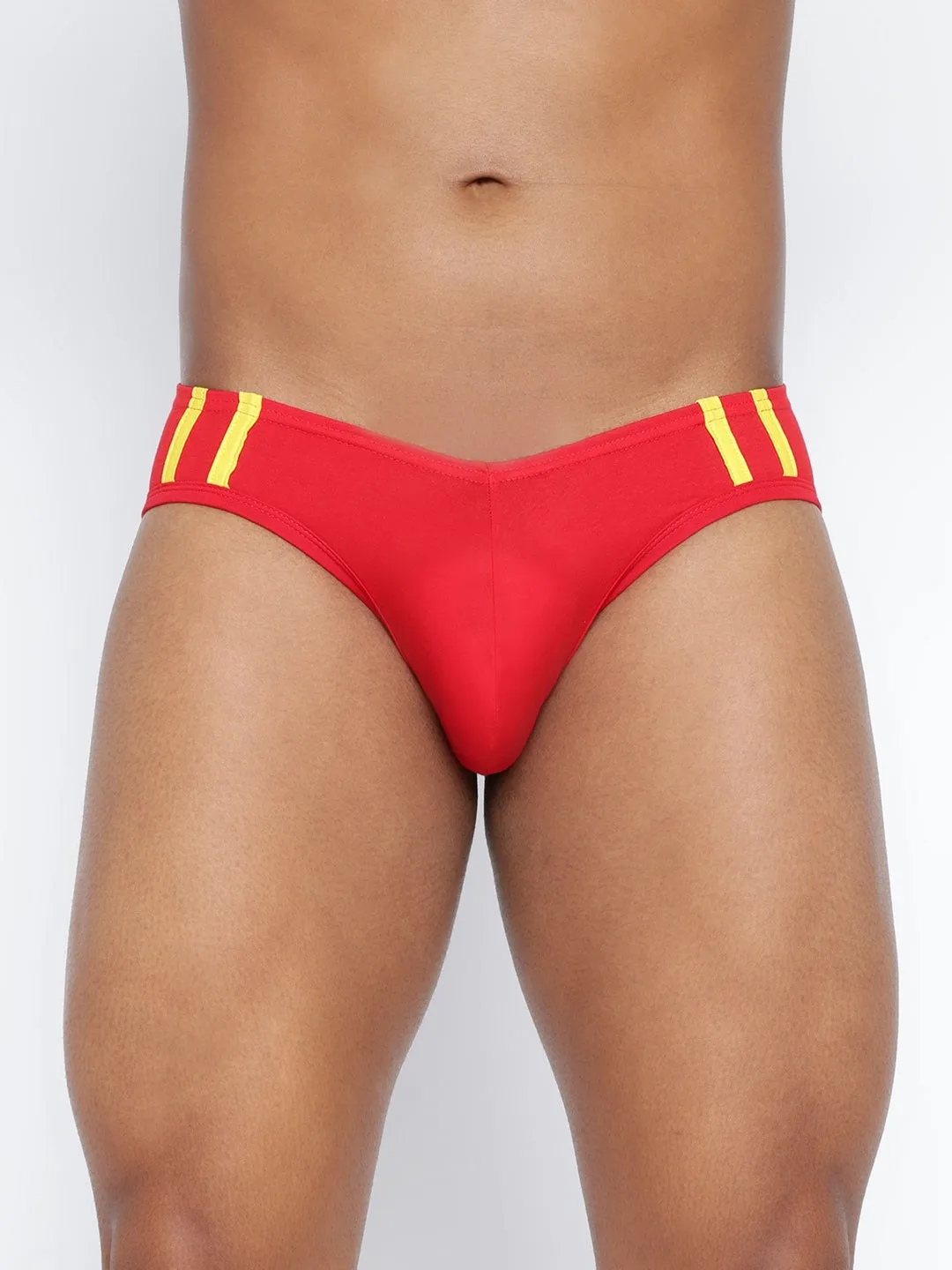 Striped and Solid Fashion Brief (Pack of 6)