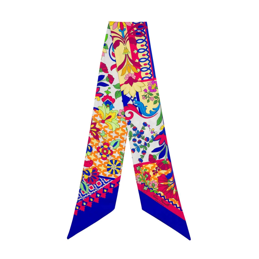 Tauromerion Multicolour Silk Twilly