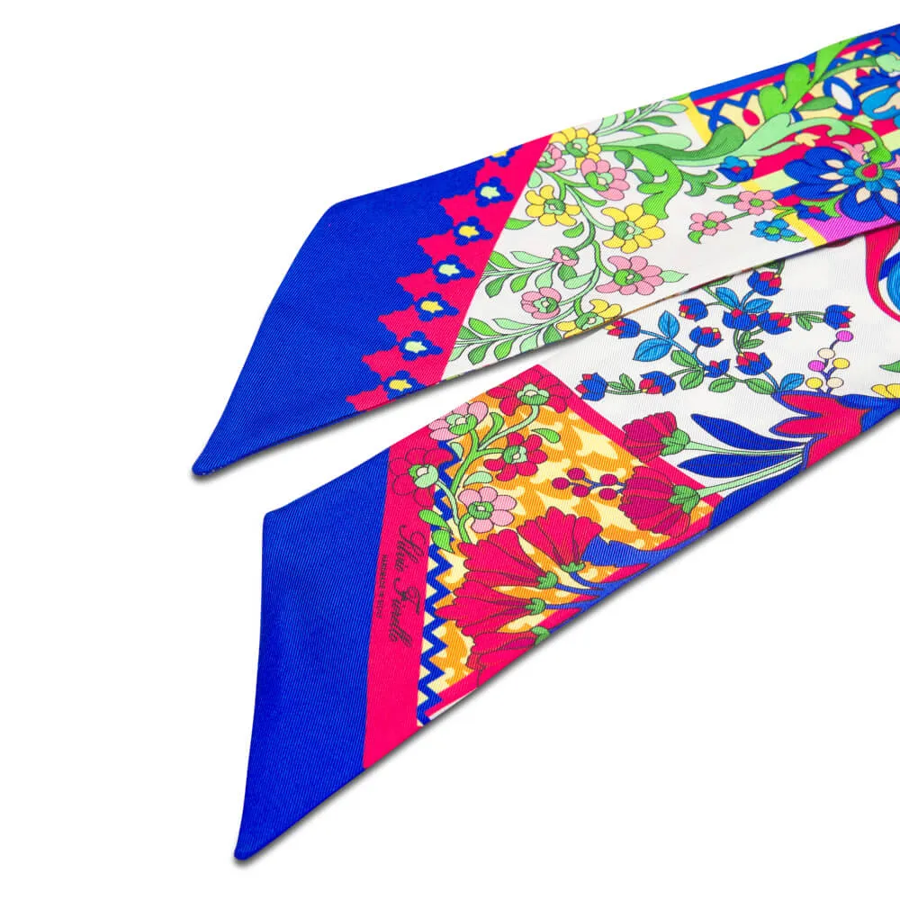 Tauromerion Multicolour Silk Twilly