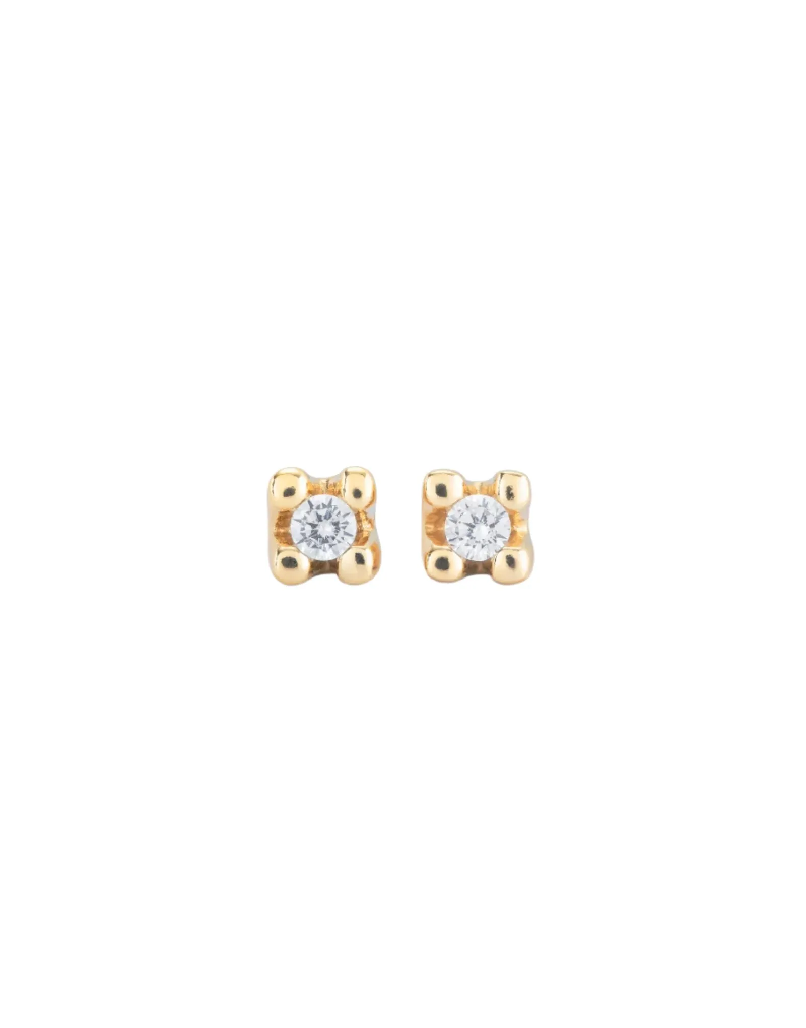 UNOde50 Spiritual Cosmos Cubic Zirconia Silver-Plated Earrings