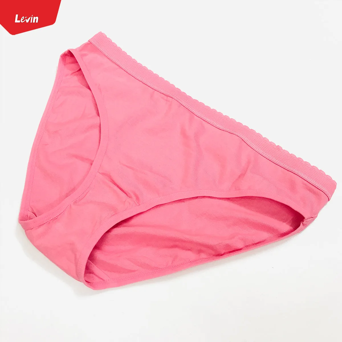 Women's Cotton Casual Elasticated Solid Color Half back panties