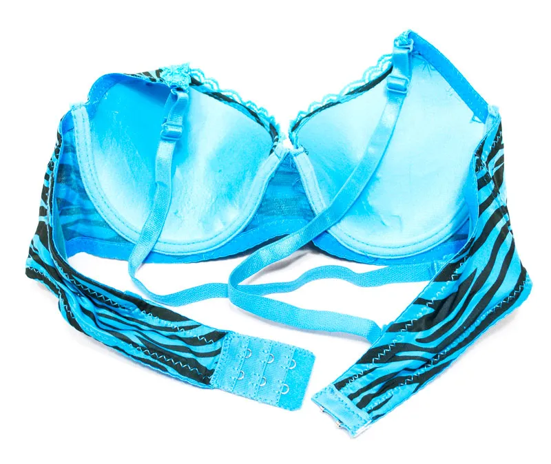 Women's Sexy Zebra Printed Full Cup Coverage Bras
